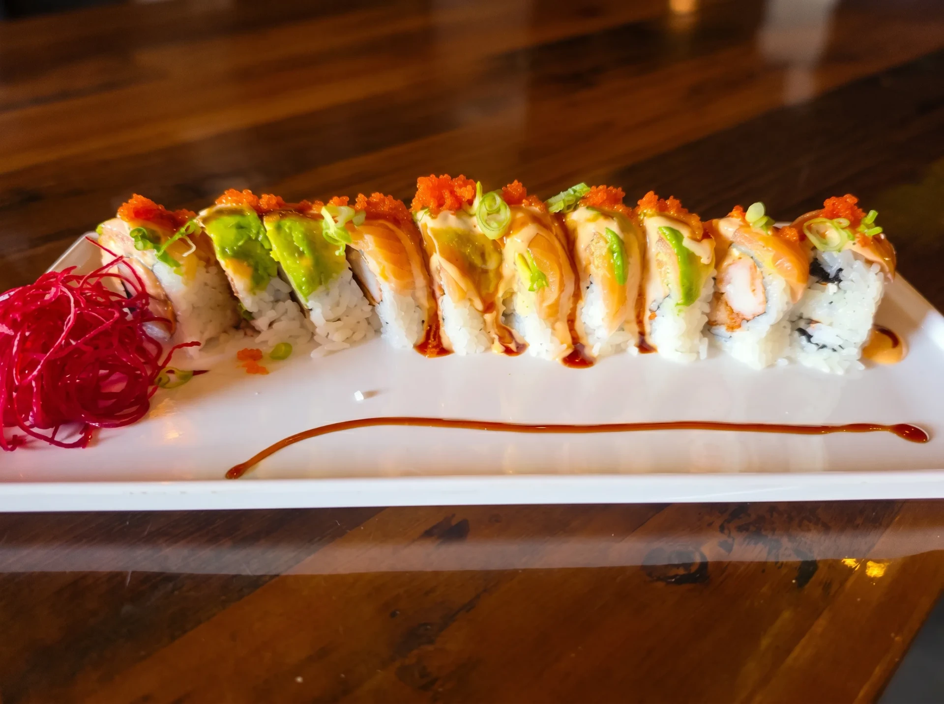 Aguazul signature sushi